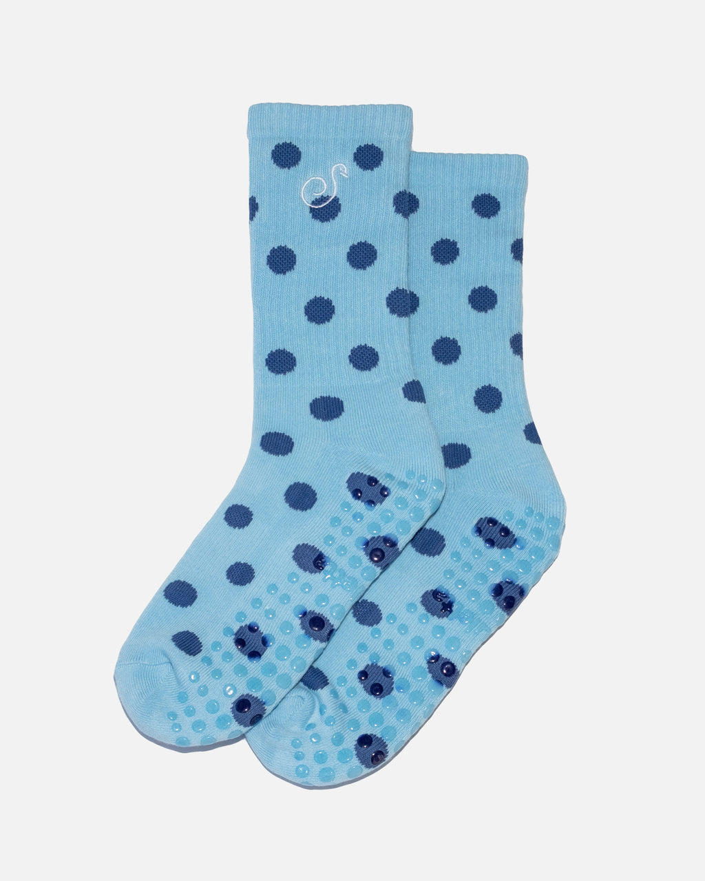 Premium Crew Grip Sock - Polka Dot